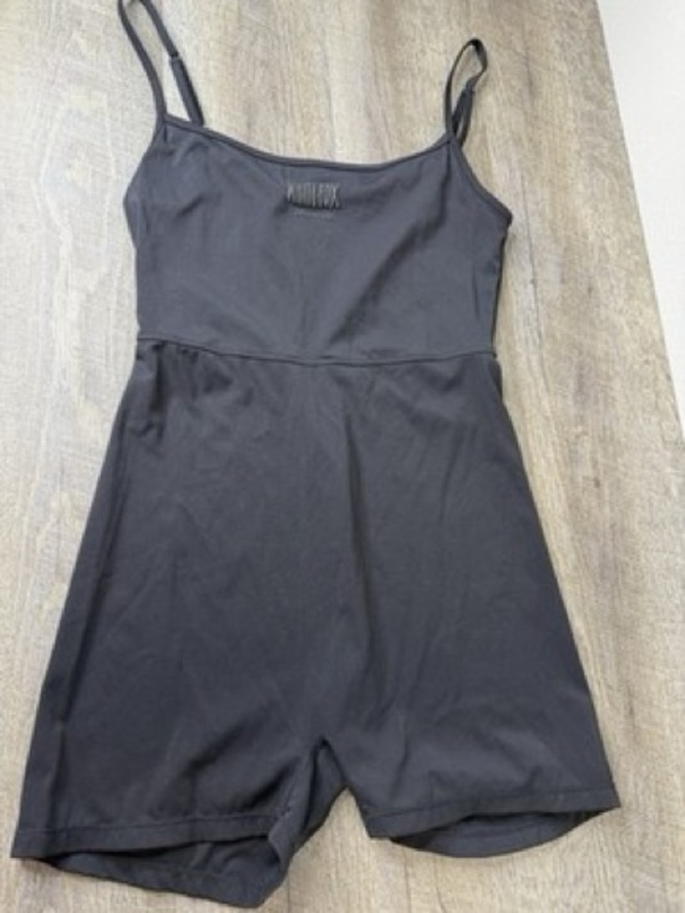 White fox black romper